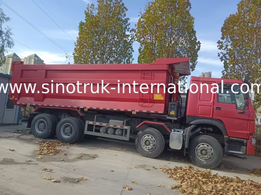 Verwijderende dumper SINOTRUK HOWO A7 8X4 voor de bouw ZZ3317V3567B1