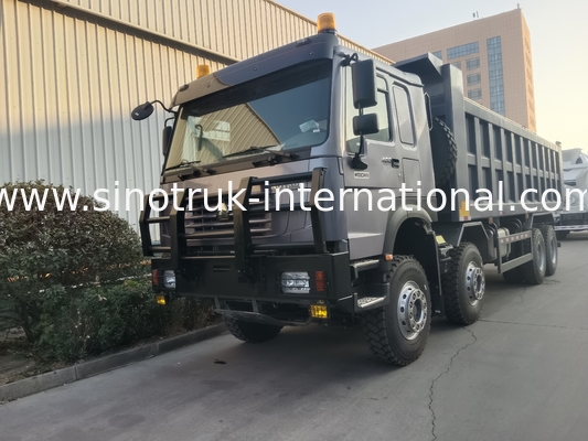 Tipper Truck Sinotruk Hohan 400 pk 10 wielen Lhd 40 ton 20-30cbm ZZ3317N356JB1 Grijs