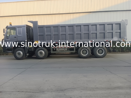 Tipper Truck Sinotruk Hohan 400 pk 10 wielen Lhd 40 ton 20-30cbm ZZ3317N356JB1 Grijs