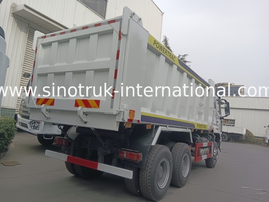 30-40 ton RHD 10 wielen dumptruck SINOTRUK Haohan voor de bouw Wit