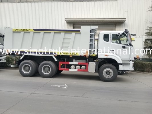 30-40 ton RHD 10 wielen dumptruck SINOTRUK Haohan voor de bouw Wit