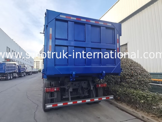 SINOTRUK HOHAN NEW HOWO 30 - 40 ton RHD 10 wielen Tarpaulin voor de bouw Blauw Hoog efficiënt opheffen en lossen