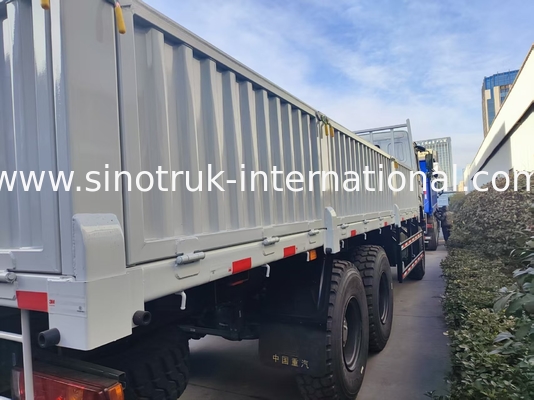 Laat kracht en veelzijdigheid los alle veroverende witte HOWO 6x6 400HP Off-road vrachtwagen