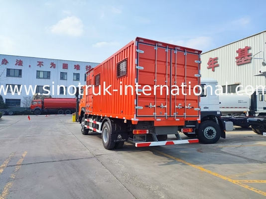 Versatile Powerhouse: Ontdek de HOWO 4x2 Van Truck's superieure duurzaamheid & kosteneffectief ontwerp