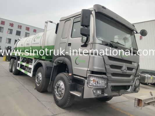 Vacuümpomp Afvoerzuigtruck Septic Tank Reiniging Truck 20CBM LHD 380HP