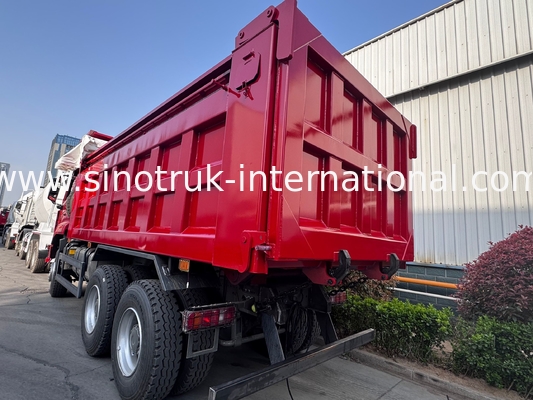 SINOTRUK HOHAN Nieuwe Howo 6X4 RHD 10 Wielen Met Tarpaulin Versterkt Hard Achterdeur Efficiënt Transport