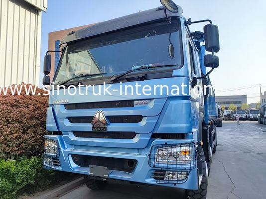 Boeiende blauwe HOWO 8×4 380HP 26.91CBM dumptruck waar de kracht de precisie in elke lading ontmoet!