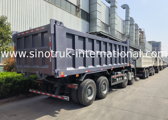 5300*2300*1500mm Cargo Box Heavy Duty Dump Truck voor glad vrachtvervoer RHD / LHD Rijtype