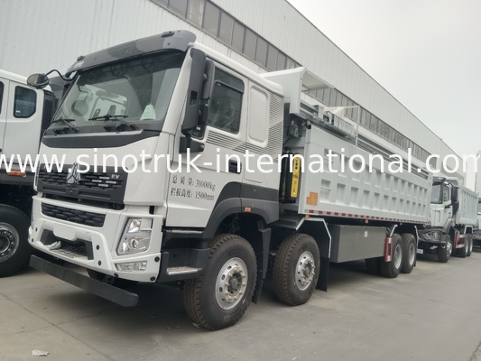 SINOTRUK HOWO 380HP Tipper Dump Truck 12 Wielen LHD 31 Tons 20-30CBM V7-X Cab