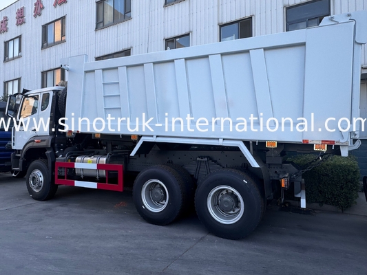 SINOTRUK HOHAN HOWO 380HP LHD Tipper Dump Truck 6X4 Patroonvormige Cargo Box