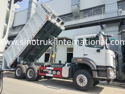 Zwaar werkpaard 371 Huiskracht rechtsrijden Hohan Dump Truck 20CBM