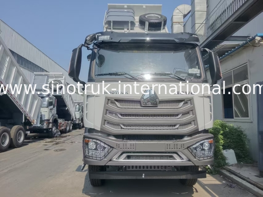 Zwaar werkpaard 371 Huiskracht rechtsrijden Hohan Dump Truck 20CBM