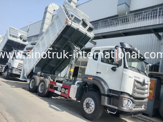 Zwaar werkpaard 371 Huiskracht rechtsrijden Hohan Dump Truck 20CBM