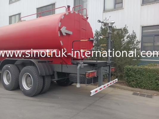 HOWO SINOTRUK Water Tank Truck 380HP Met Hoog Druk Spoelfunctie 6×4