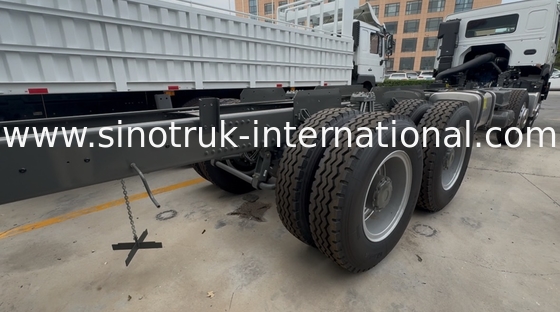 Sinotruk HOWO 8X4 Vrachtwagen 400pk 12 Wielen Ghost Face Cabine