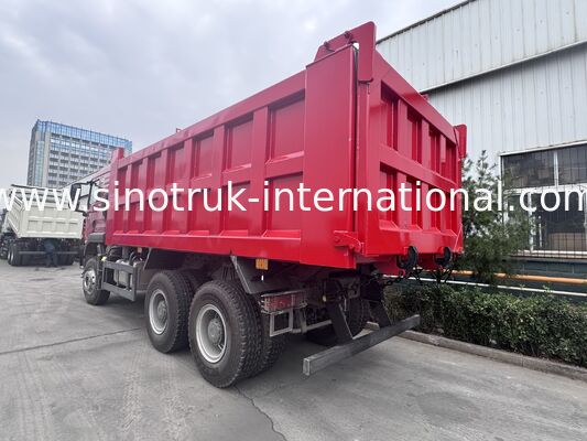 SINOTRUK HOWO TX Model 400HP LHD Kipper Dump Truck 6X4 met waarschuwingslichten