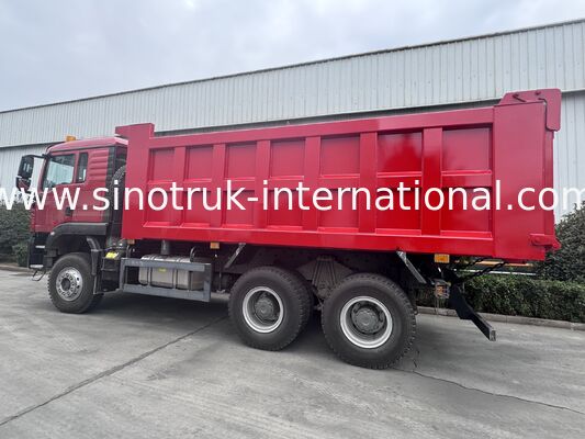 SINOTRUK HOWO TX Model 400HP LHD Kipper Dump Truck 6X4 met waarschuwingslichten
