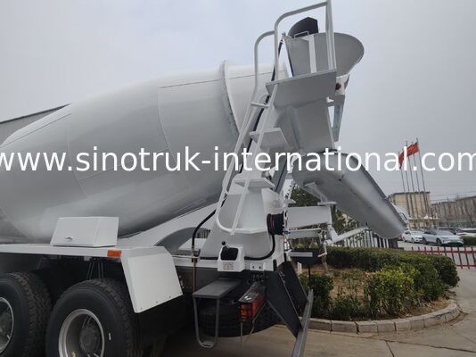 HOWO 371HP 10m³ Concrete Mixer Truck with Eaton Pump & Motor for Heavy-Duty Construction