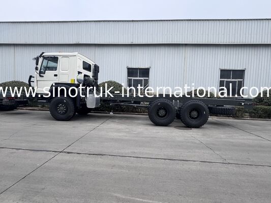 SINOTRUK HOWO 6X6 Full-Drive Truck Chassis Cargo Chassis With bumper
