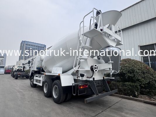 HOWO SINOTRUK Concrete Mixer Truck 10CBM 371HP 6X4 LHD Stable and efficient