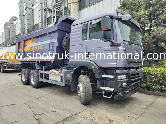 HOWO TX 6×4 Tipper Dump Truck met 20CBM Cargo Body, 380HP Motor & Front Lifting Mechanism
