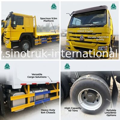 De Ladingsvrachtwagen van HOWO ZZ1257N5847W 6X4 WD615.69