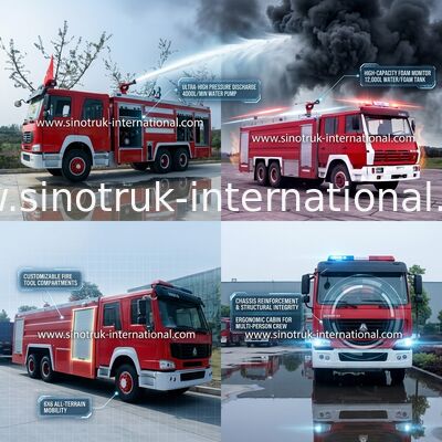 De compacte Voertuigen van de de Brandmotor van de Structuurnoodsituatie/Brandbestrijdersvrachtwagens
