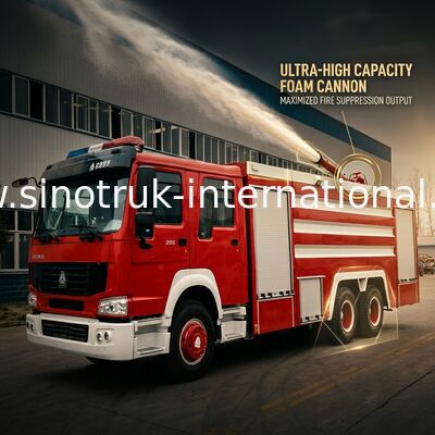de Brandbestrijdingsvrachtwagen van 20CBM LHD 6X4, De Vrachtwagens van de de Brandredding van het Noodsituatieschuim
