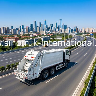Sinotruk HOWO-TX 371PK 6X4 Aangedreven Persvuilniswagen met 20CBM Capaciteit voor Efficiënt Afvalbeheer