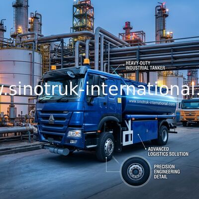300 pk olietankwagen met 10CBM capaciteit en SINOTRUK chassis voor efficiënt petroleumtransport