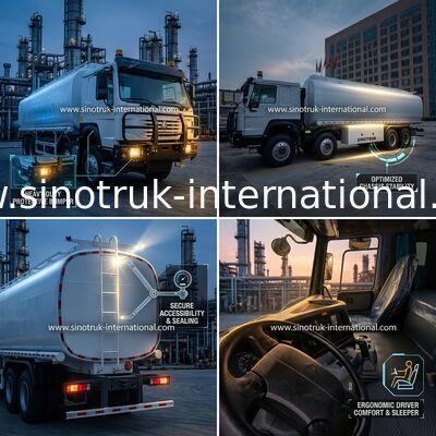 400 pk motor Olievoertuig De perfecte oplossing voor veilige olielevering