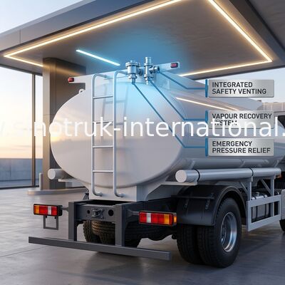 HOWO 25CBM 6*4 Olie Tank Truck 380 pk Sterk Paardenkracht Wit