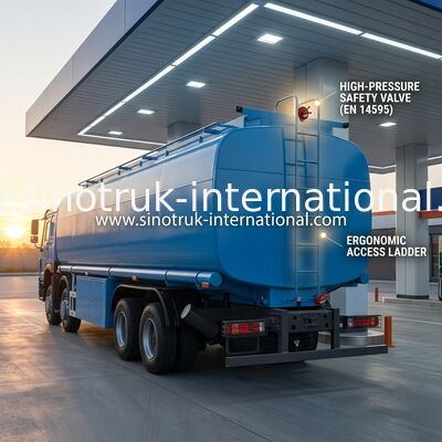 Van de de Aardolieolie van HOWO 8X4 van de de Opslagtank van de de Brandstoflevering Vrachtwagen 30 CBM