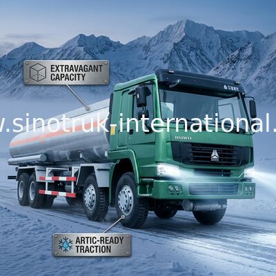 25 CBM 8X4 LHD Euro 2 336 HP ruwe Olieopslag Tankwagens Goedgekeurde ISO