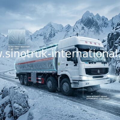 26 CBM Olietankwagen, Computer die de Mobiele Olietanker van Brandstofvrachtwagens Bijtanken