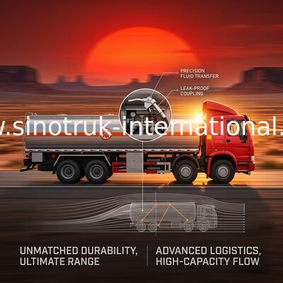 De Tankwagen 8X4 RHD Euro2 336HP van de hoge Prestaties 25-30 CBM Benzine