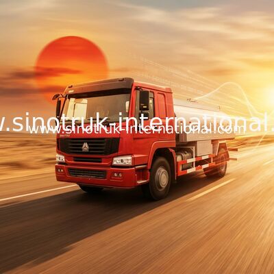 De kleine Aanhangwagen van de de Brandstoftank van Benzinetankwagen 5-6 CBM 4X2 LHD Euro 140HP