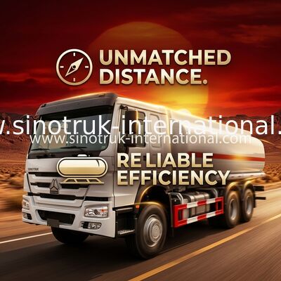Van het de Tankwagen6x4 LHD Euro2 290HP Gas van de hoog rendement16-20cbm Olie de Tankervrachtwagen