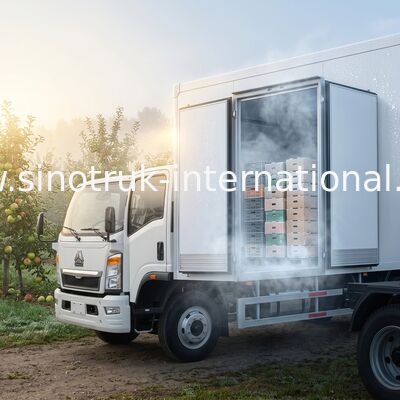 de Gekoelde Vrachtwagen 140HP RHD 95km/H van 4x2 SINOTRUK HOWO