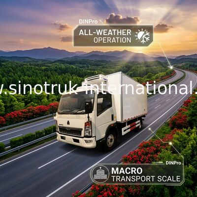 Licht Gekoelde Vrachtwagens en Bestelwagens, de Milieuvrachtwagen van de Adelborstdoos