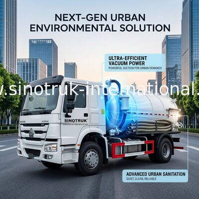 Van de de Rioleringszuiging van de hygiëneonderneming de Vrachtwagen 8-12CBM RHD 4X2, Vloeibaar Afvalvrachtwagens