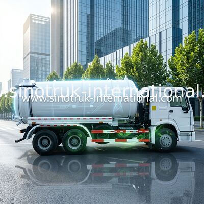 De grote Vrachtwagen 6X4 Euro2 290HP, ISO van de Capaciteits Op zwaar werk berekende Vacuümriolering