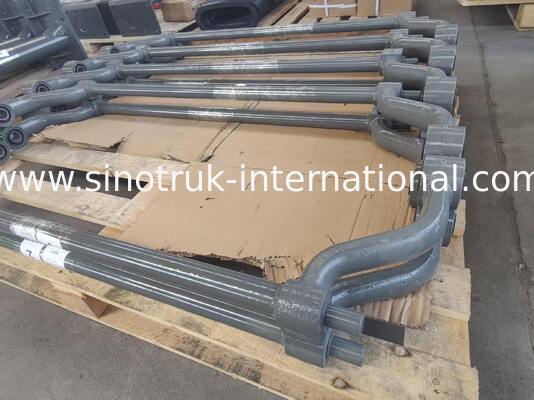 Vooras van gesmeed gelegeerd staal met hoge weerstand en kantelfunctie, met roestwerende afwerking en perfecte directe pasvorm voor zware vrachtwagens (AZ1642430219)