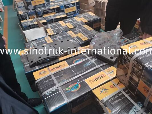SINOTRUK HOWO Zwarte Remvoering Vrachtwagen en Trailer Onderdelen WG9231342069