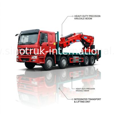 Hydraulische Vrachtwagen Opgezette Kraan 25 Ton van XCMG, de Hydraulische Kraan van de Gewrichtsboom