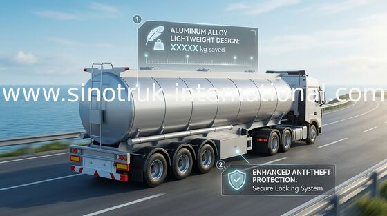 Grote Capaciteits Diesel Semi Aanhangwagenvrachtwagen/Vrachtwagen 14100 van de Brandstoftanker * 2500 * 3780 mm
