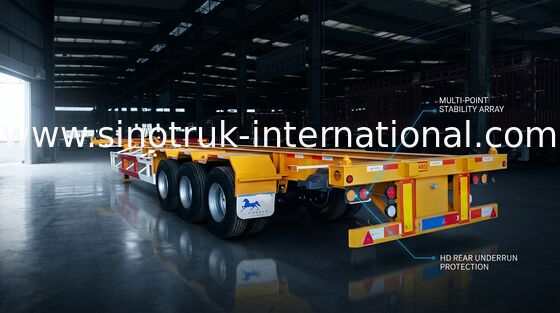 Grote van de de Aanhangwagenstortplaats van Grootteartikelen Semi de Vrachtwagen Witte Rode Groene Gouden