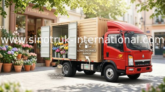 Het Internationale van Lichte Hoge rendement de Plichtsvrachtwagens van HOWO 12 van de Ladingston Vrachtwagen