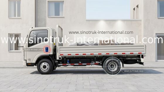 Lichte de Plichtsvrachtwagens SINOTRUK HOWO van LHD 5 Ton voor Logistiek ZZ1047D3815C145