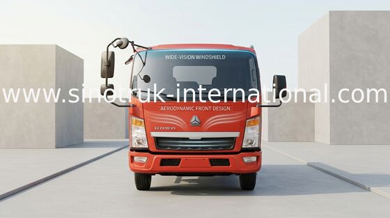 Hoogwaardig Binnenland 12 Ton 3600 wielbasis Van Box Truck voor Vruchten Levering